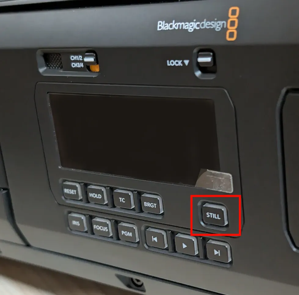 Still button